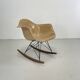 Eames Herman Miller 1950s RAR rocking chair in light tan