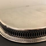 Christofle serving tray in silver metal