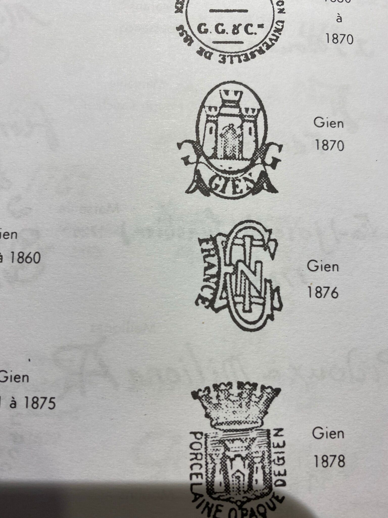 Rectangular dish, Manufacture de Gien model Blue square