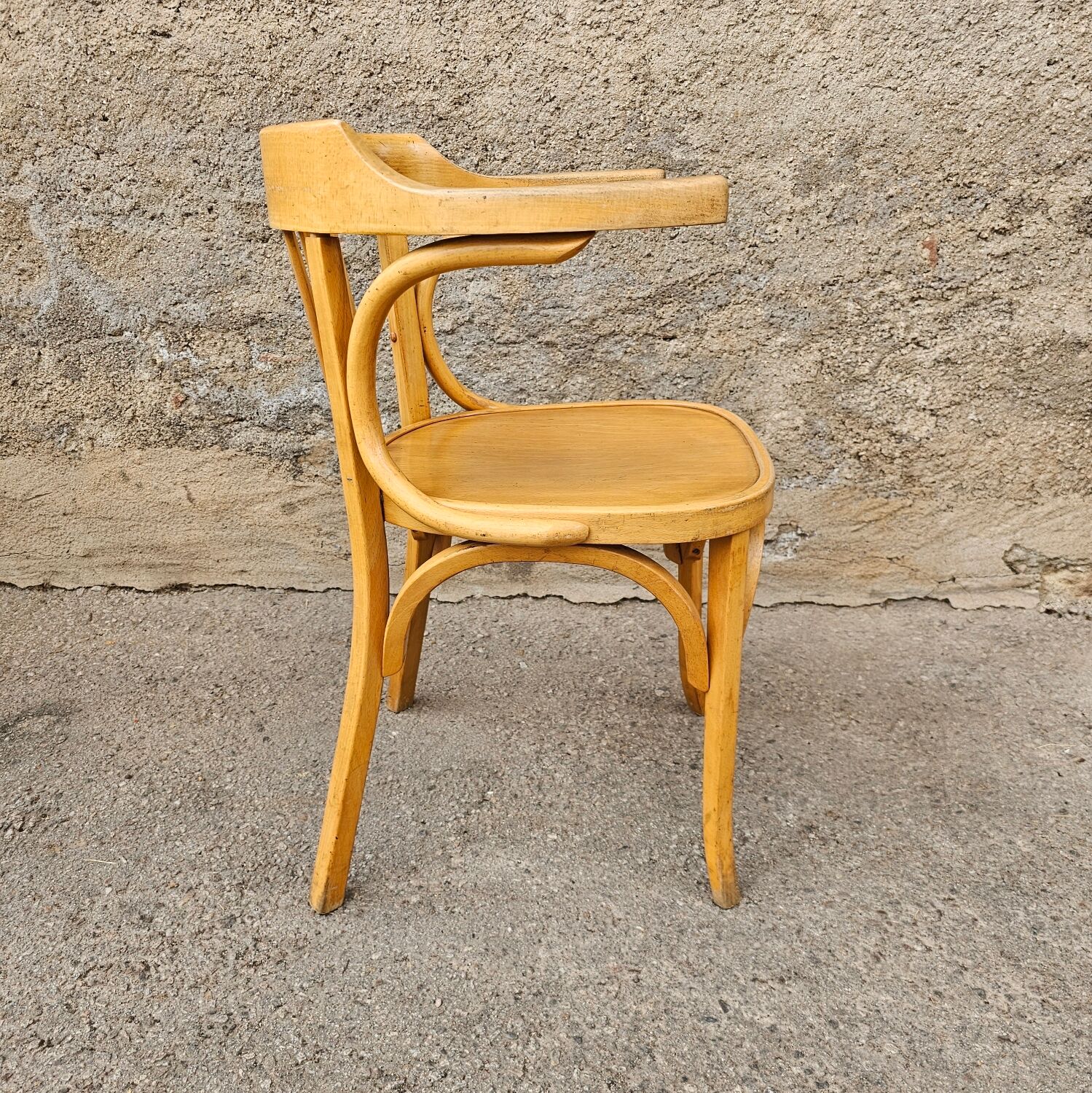 Baumann armchair light wood