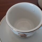 Dinette ancienne en porcelaine