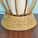 Lampe en rotin