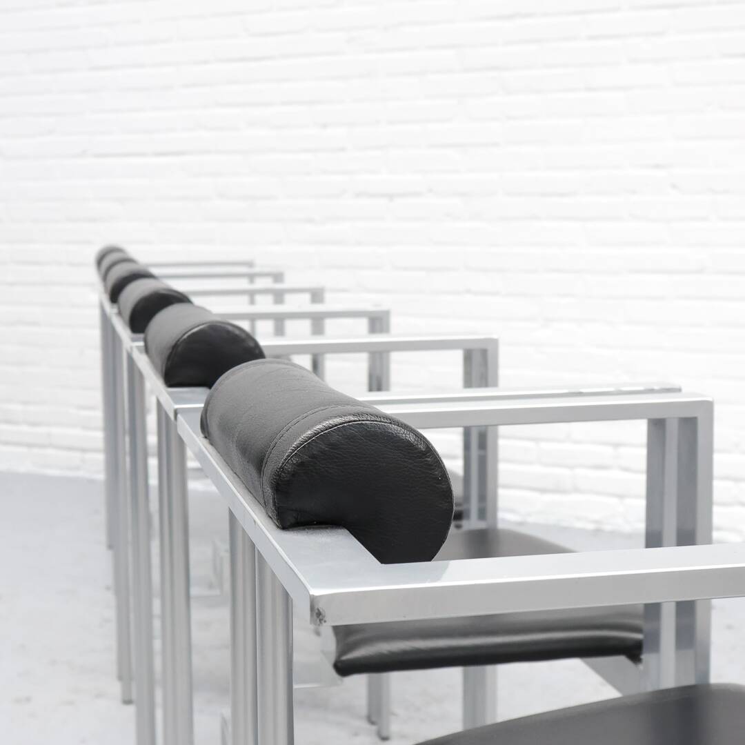 Trix Dining Chair Set by Karl Friedrich Förster for KFF 1980s