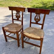 Duo chaise décor de Lyre