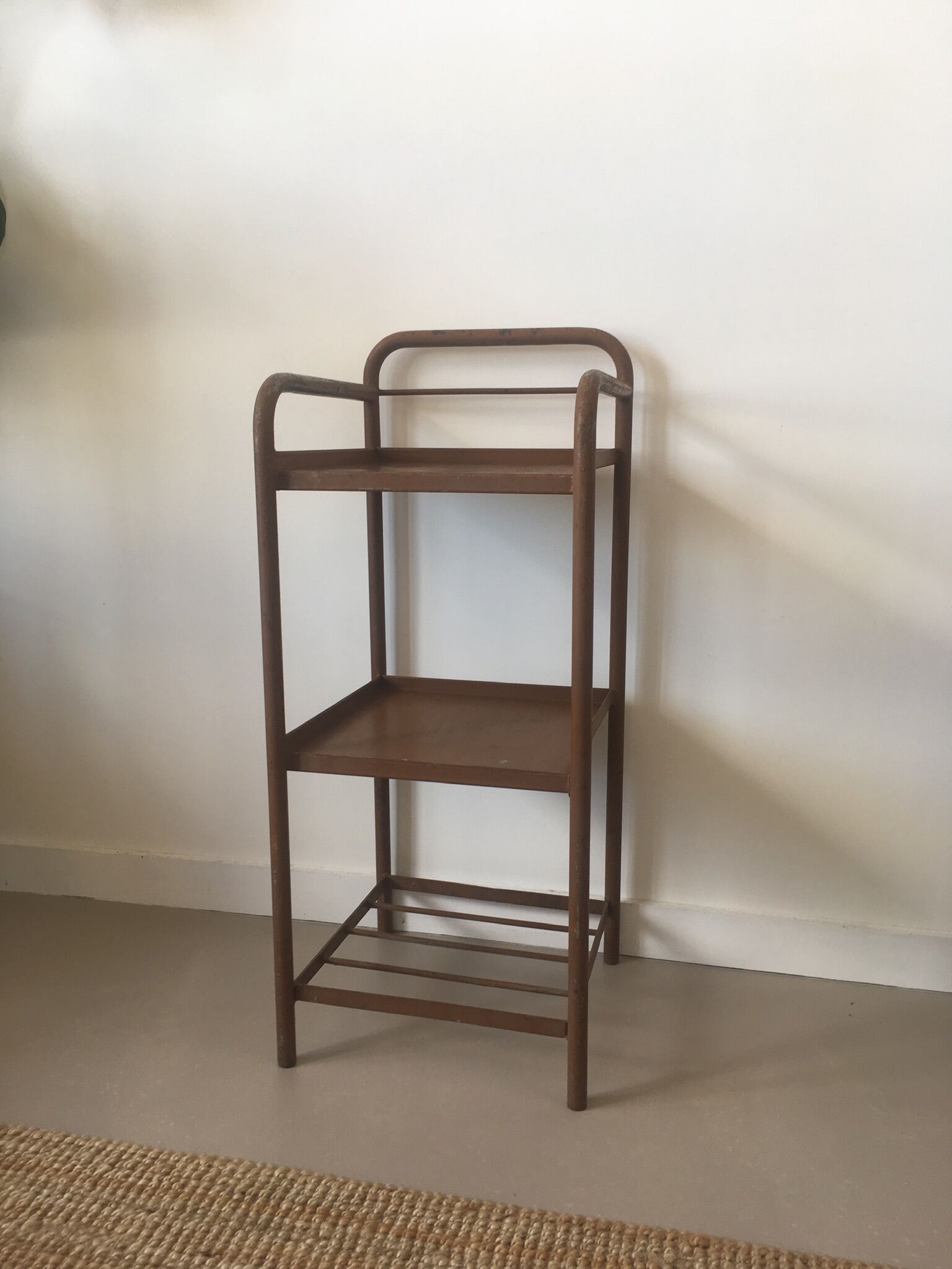 Old hospital nightstand