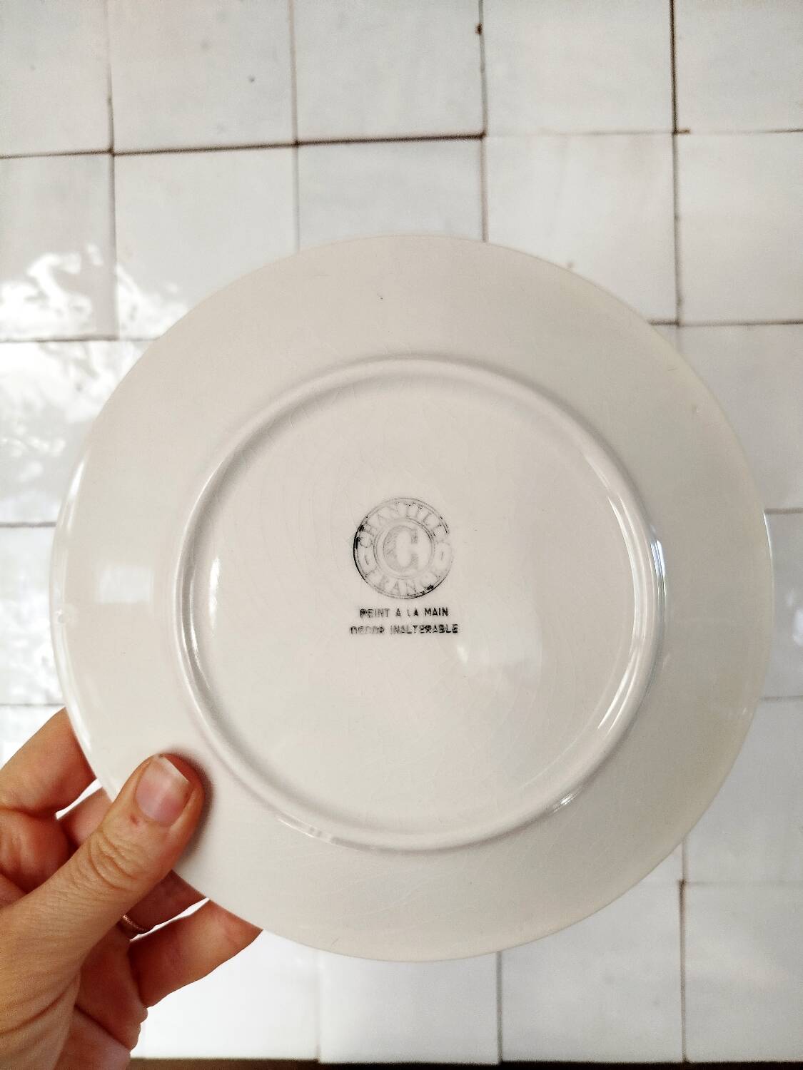 Set of 4 dessert plates