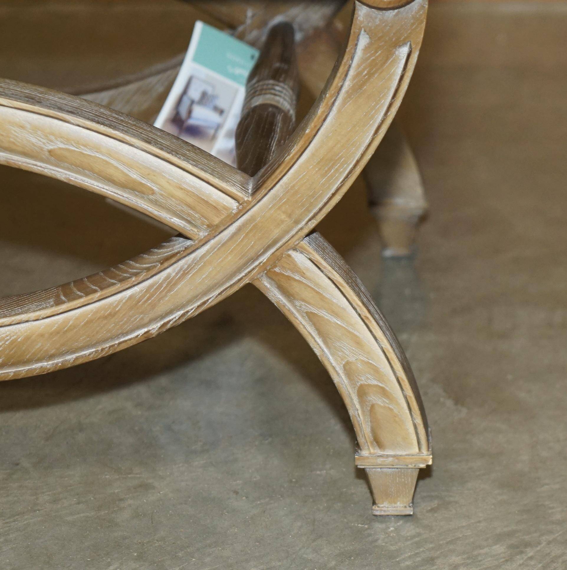 Regency style banquette - Dressing table or double piano stool
