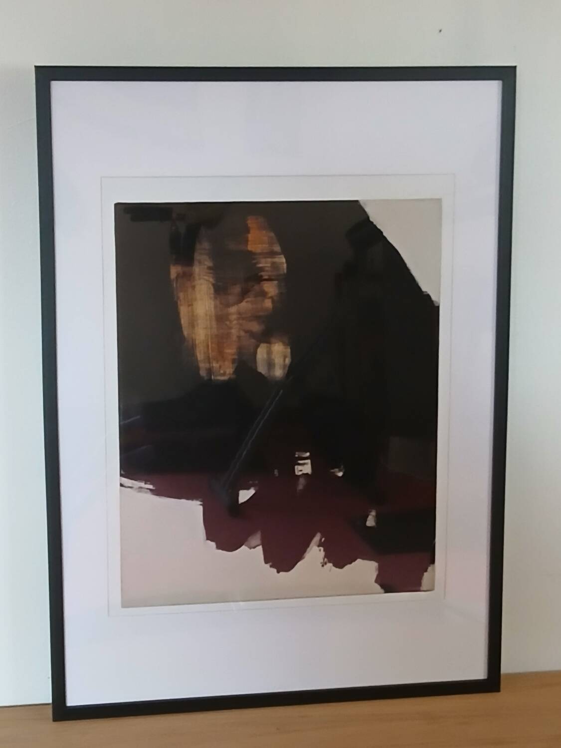 Pierre soulages from painting june 1, 1964