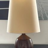 Large 70's sandstone lamp