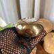Duo de bougeoirs “boule” en laiton