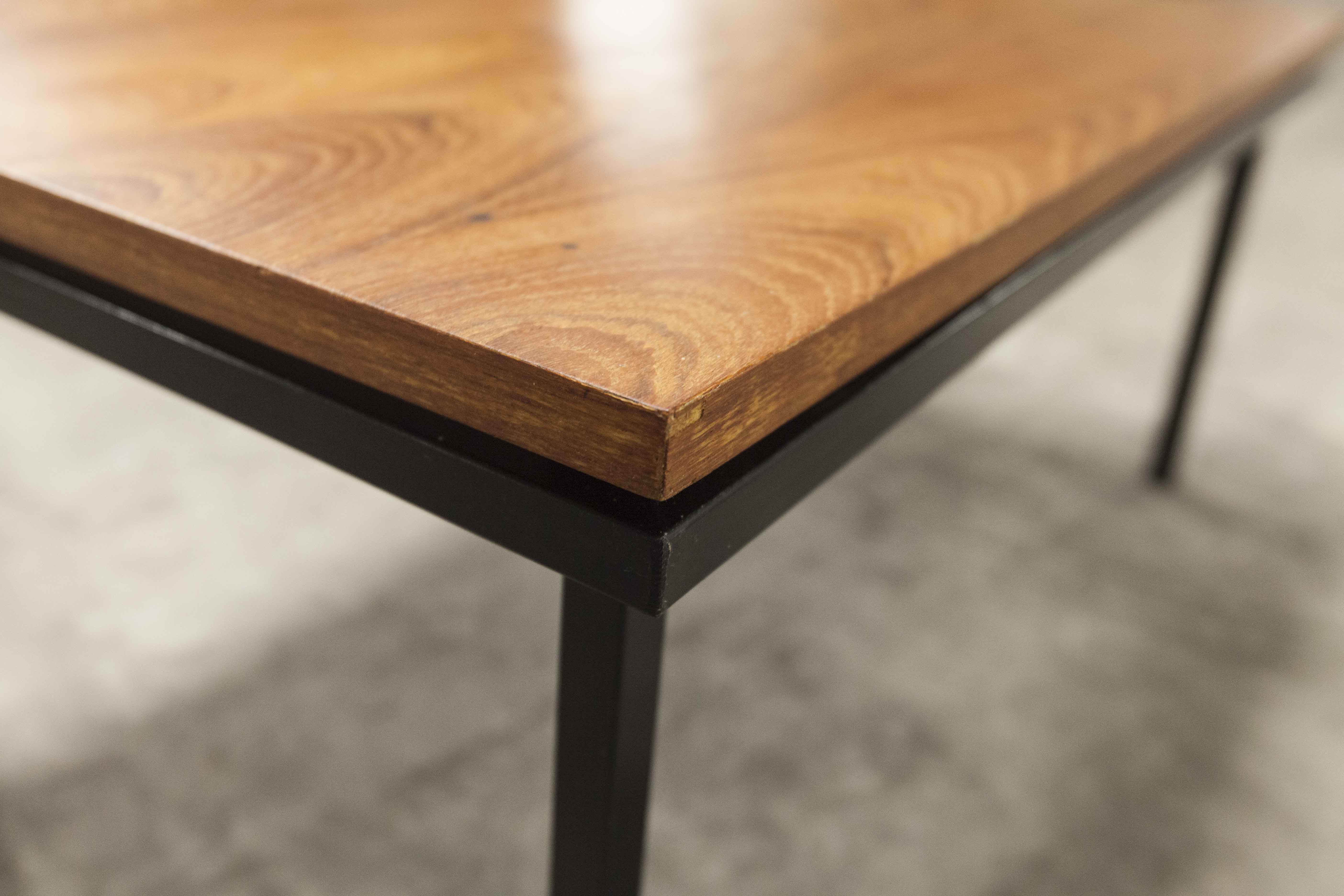 Rectangular teak coffee table 1960