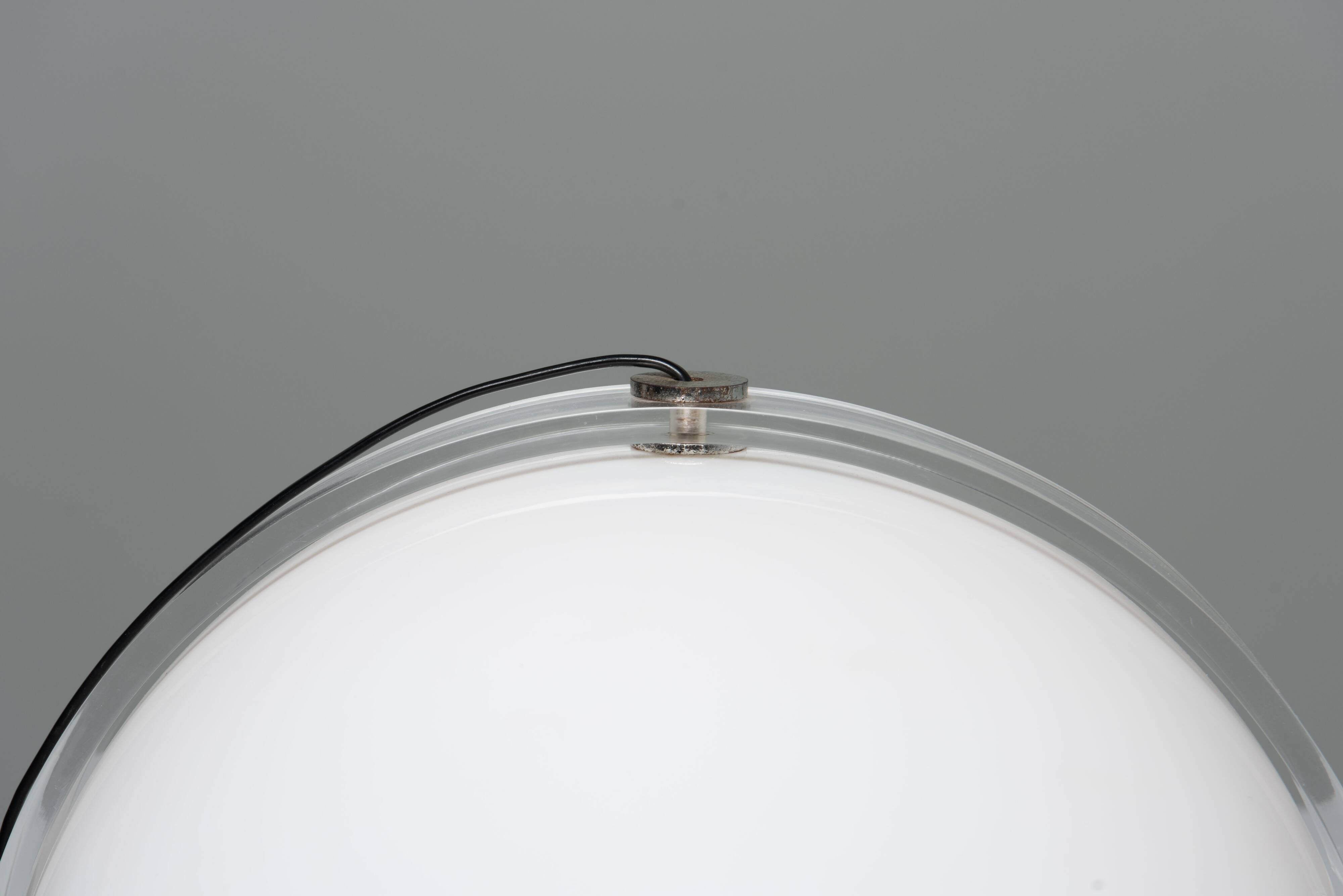 Lampe de table Space Age en acrylique