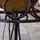 Jardinière en fer forgé vintage année 50