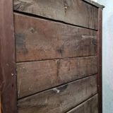 Louis XV period wardrobe in solid blond oak circa 1750