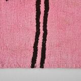 6x8  Pink Turkish Kilim Rug, 178x254Cm