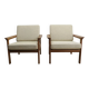 Paire de fauteuils en teck, Komfort Møbler, Danemark 1960