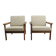 Paire de fauteuils en teck, Komfort Møbler, Danemark 1960