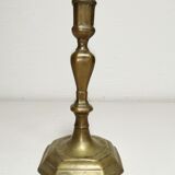 Ancien bougeoir en bronze, xviième siècle