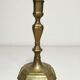 Old bronze candlestick, seventeenth century