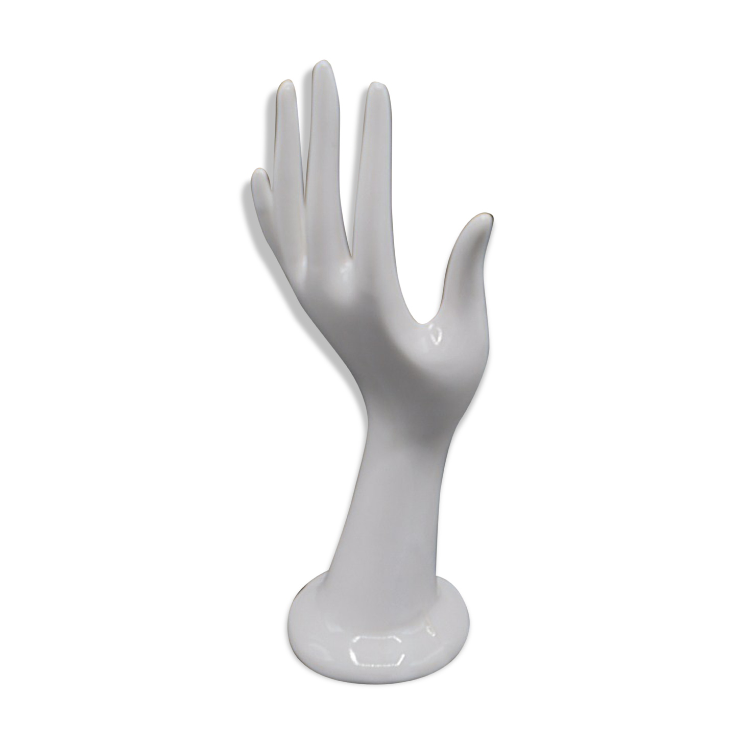 White ceramic hand