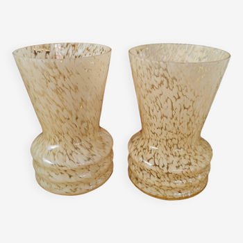 Pair of Clichy vases