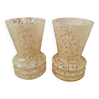 Pair of Clichy vases