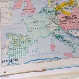 Geographic map cabinet