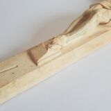 Vintage Christ plaster crucifix