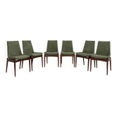 Chaises de salle à manger en teck de style mid-century Hamilton par Robert Heritage pour Archie Shine, Royaume-Uni, années 1960, ensemble de 6.