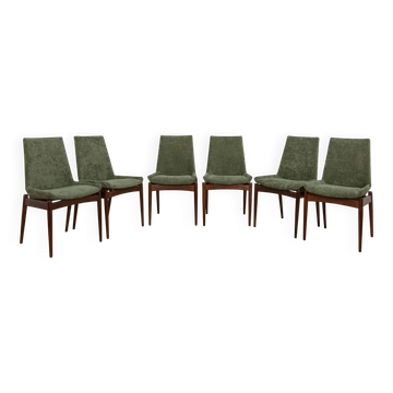 Chaises de salle à manger en teck de style mid-century Hamilton par Robert Heritage pour Archie Shine, Royaume-Uni, années 1960, ensemble de 6.