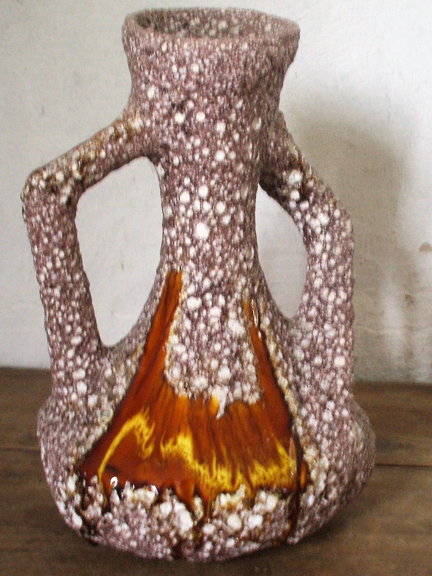 Vase Vallauris Fat Lava
