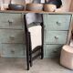 Vintage re upholstered folding chair