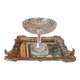 Coupe sur pied en verre