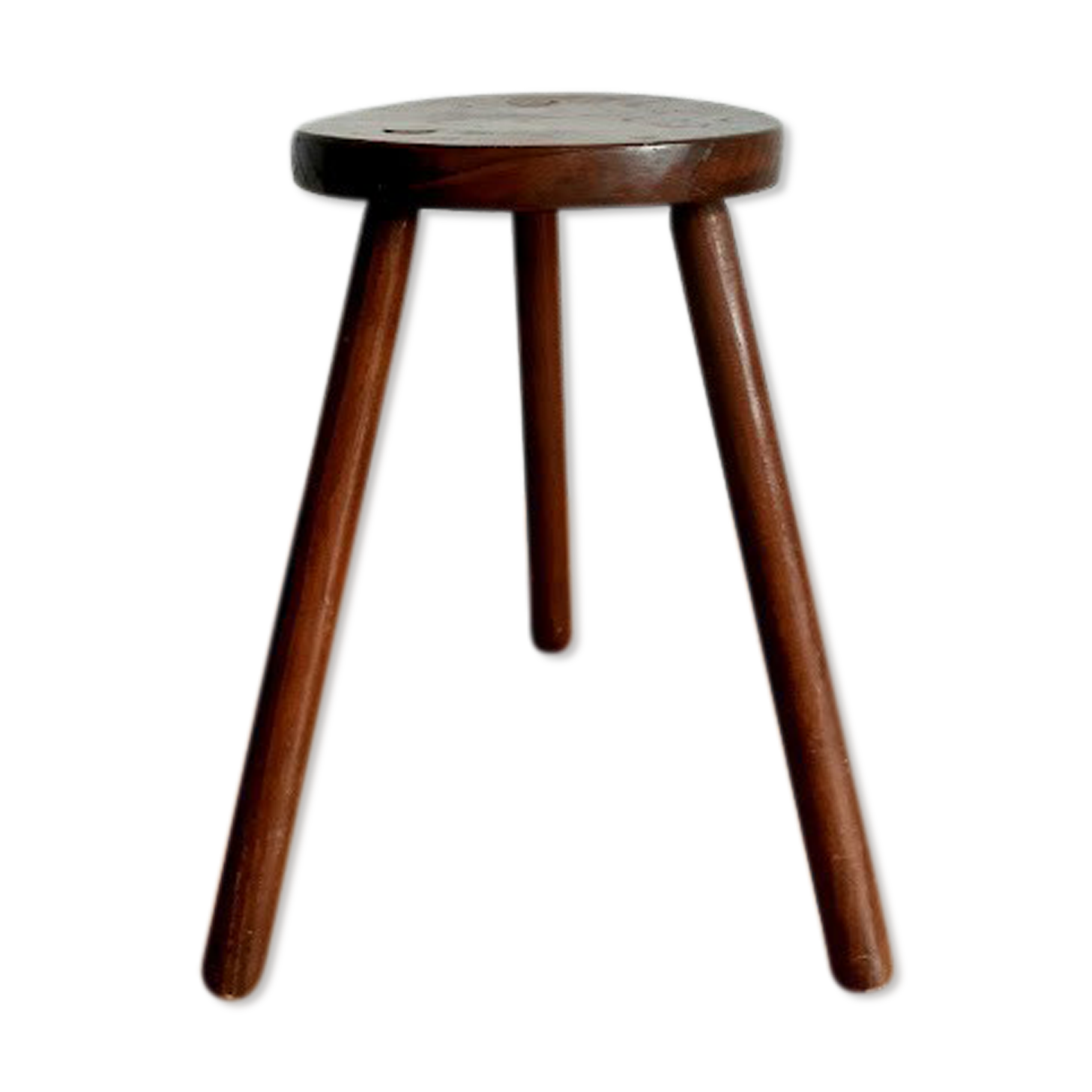 Tabouret tripode wabi sabi vers 1940