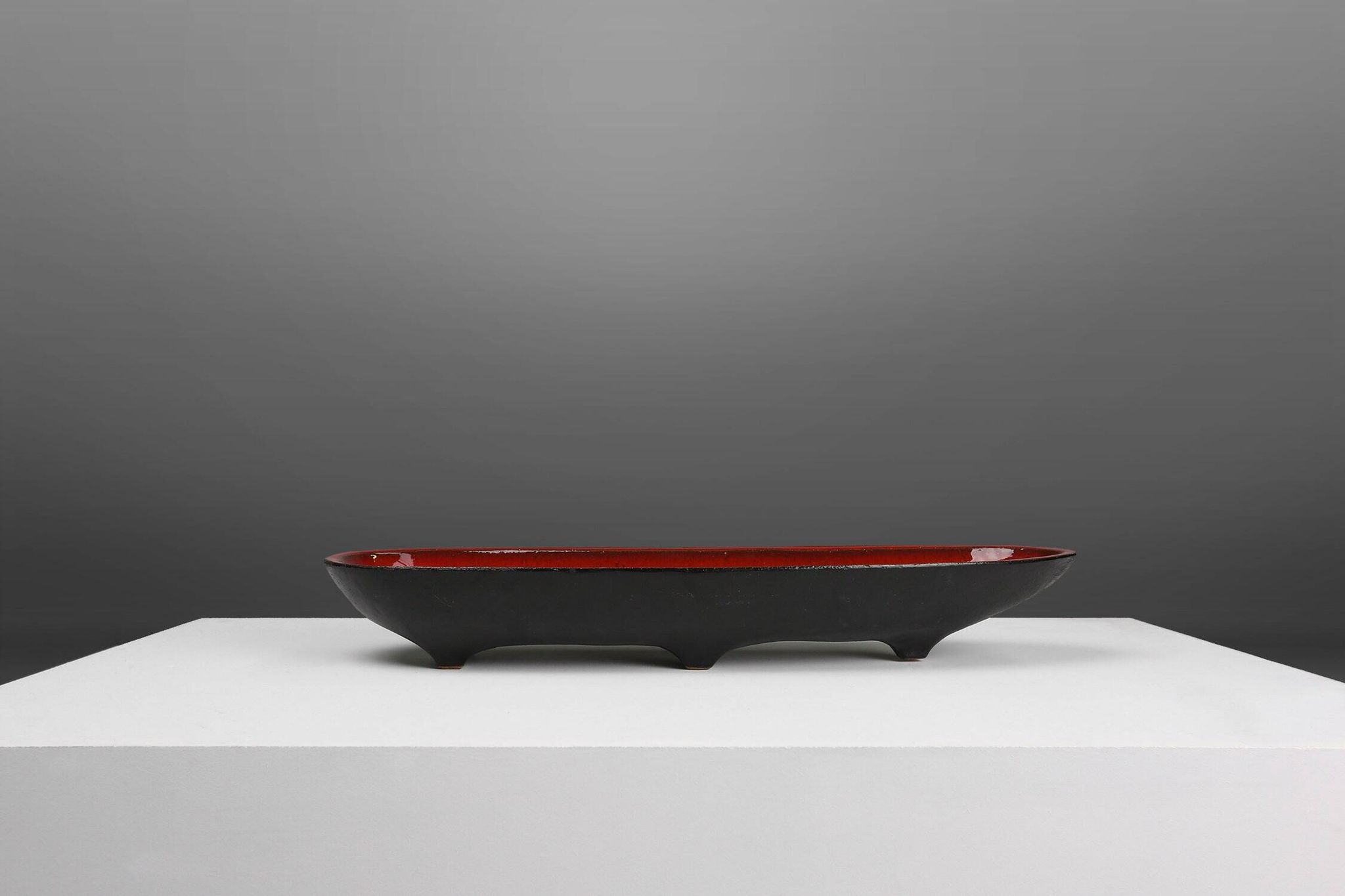 Mid-Century Amphora Bowl by Rogier Vandeweghe, Belgium 1960s