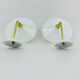 Opaline wall lights