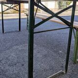 Guinguette table and benches set