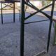 Guinguette table and benches set