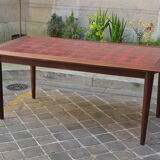 Dining table in wood and ceramic