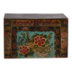 Antique Chinese chest painted in pine wood – China, circa 1900