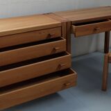 Bureau en bois d'orme certifié groupe Regain