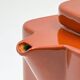 Brick Red Sakura Tea Service by Makio Hasuike for Franco Pozzi