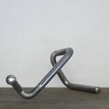 Lampe de table vintage en métal chromé, Italie, années 1970