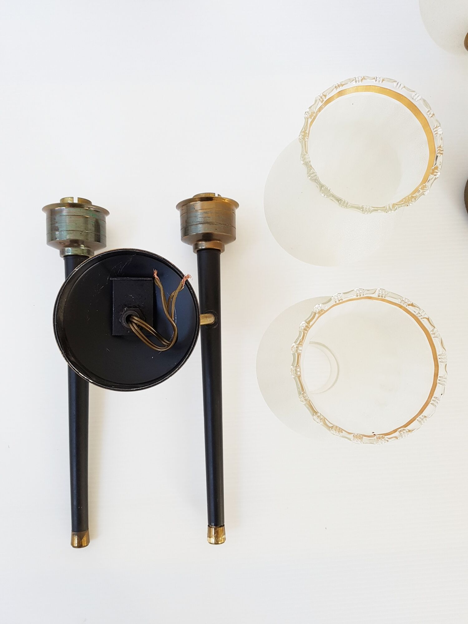 Pair of torches of the 1950s