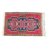 Tapis ancien fait main vintage