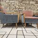 Paire de fauteuils 1960