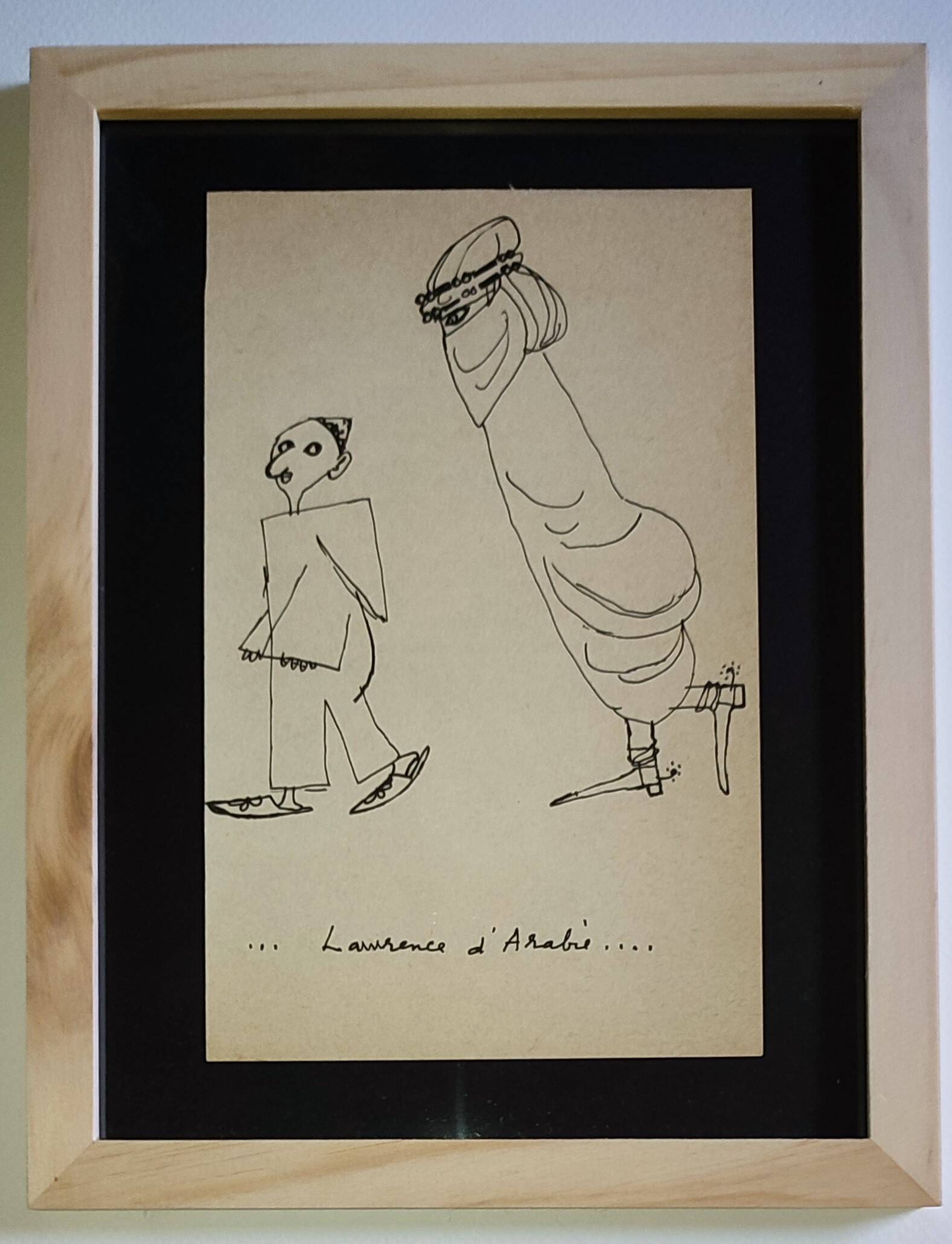 Daninos illustration from 1962 “laurence of arabia”