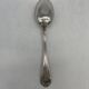 Set of 10 silver-plated soup spoons in Louis XV pattern.