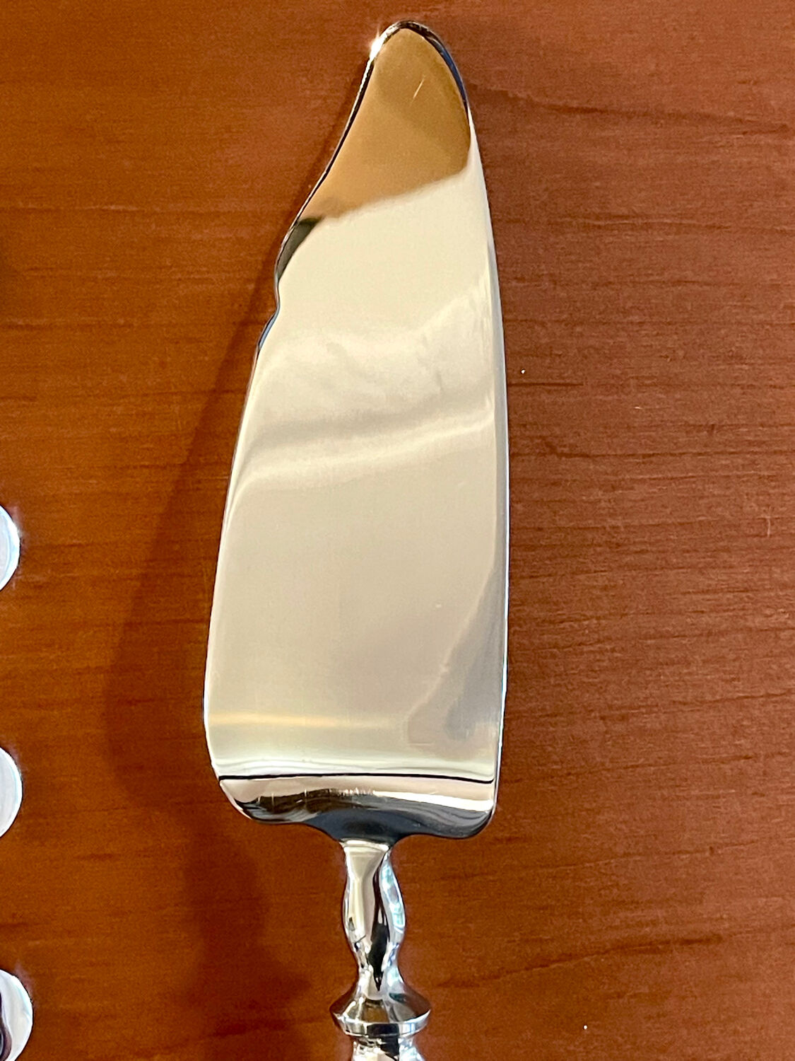 Christofle Chinon 12 cake forks and 1 pie server new condition