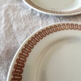 Rare plates for hilton hotel amsterdam, 1960s